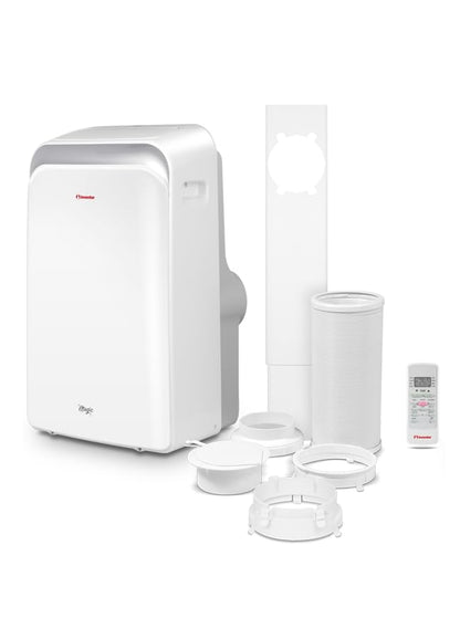 12,000 BTU Portable Air Conditioner – 5-in-1 Cooling, Heating, Fan, Dehumidifier & Timer with Remote Control and Window Kit