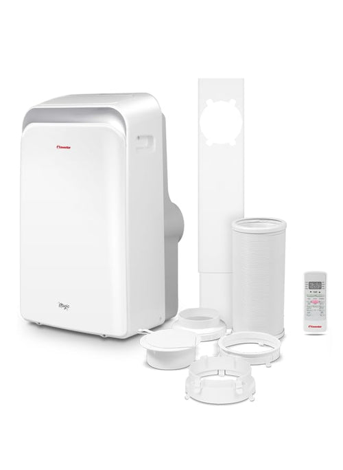 12,000 BTU Portable Air Conditioner – 5-in-1 Cooling, Heating, Fan, Dehumidifier & Timer with Remote Control and Window Kit
