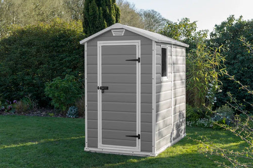Manor 4 Ft. W X 6 Ft. D Apex Outdoor Garden Shed