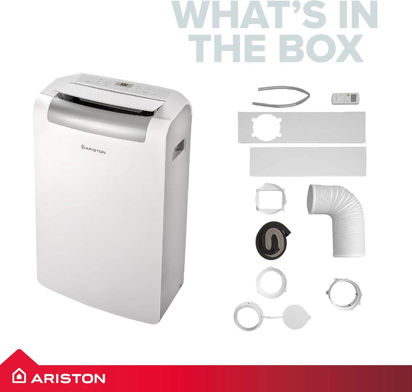 10000 BTU Portable Air Conditioner with Remote Control & A+ Energy Rating