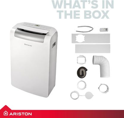 10000 BTU Portable Air Conditioner with Remote Control & A+ Energy Rating