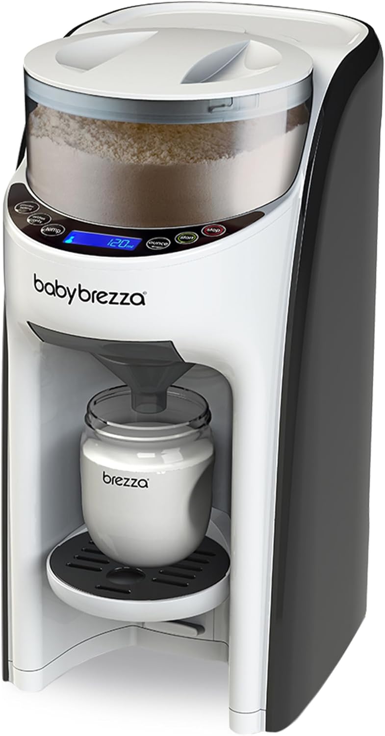 Automatic Baby Formula Dispenser with Adjustable Temperature & Bottle Size
