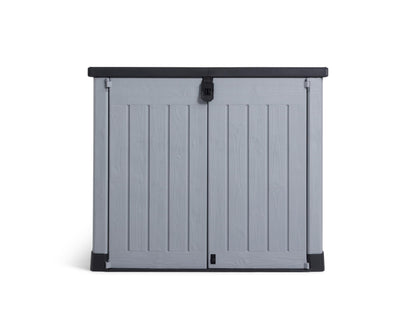 Large Outdoor Garden Storage Shed with Lockable Doors & Weatherproof Design