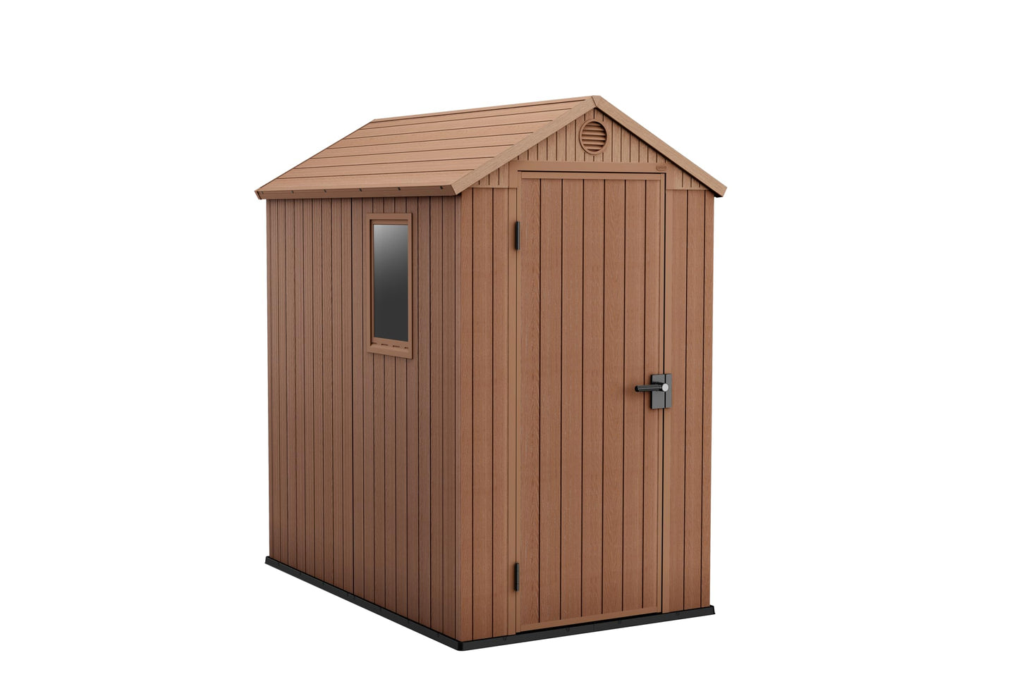 6 x 4 ft Outdoor Garden Storage Shed with Double Doors, Floor & Ventilation