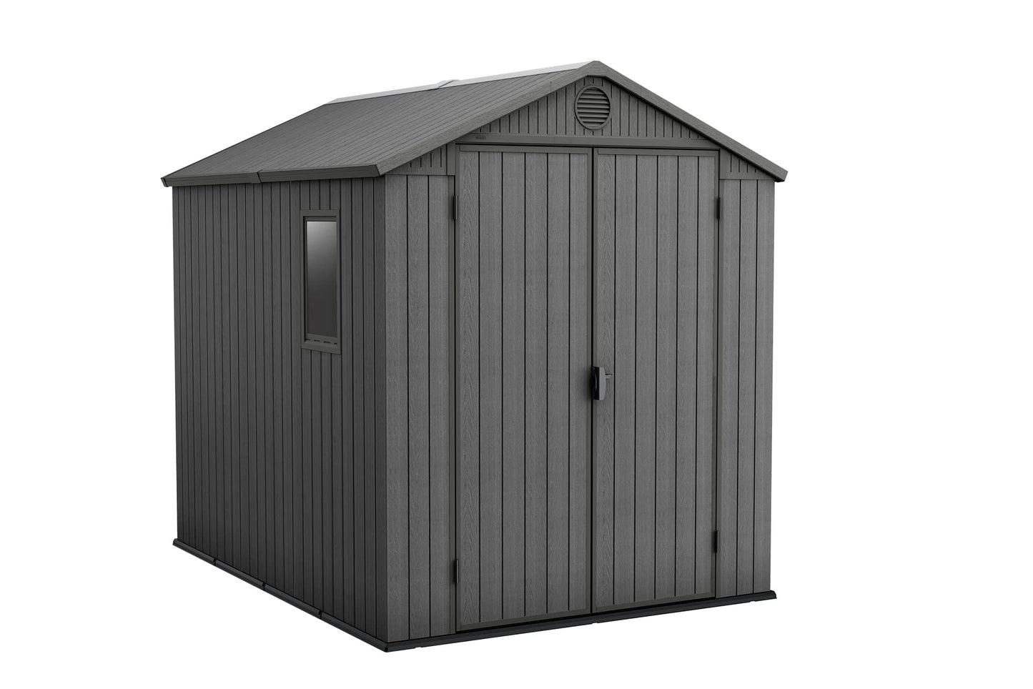 6 x 4 ft Outdoor Garden Storage Shed with Double Doors, Floor & Ventilation