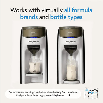 Automatic Baby Formula Dispenser with Adjustable Temperature & Bottle Size