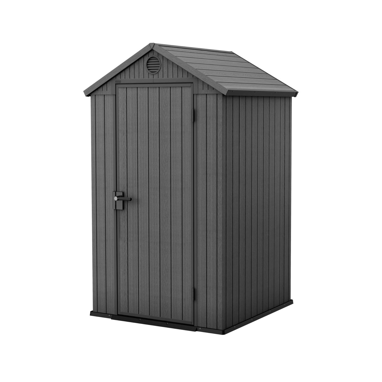 6 x 4 ft Outdoor Garden Storage Shed with Double Doors, Floor & Ventilation