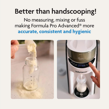 Automatic Baby Formula Dispenser with Adjustable Temperature & Bottle Size