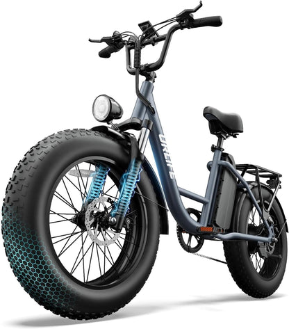 Electric Bike for Adults, 48V 15.6Ah Removable Battery, 250W Motor E-Bike, 7-Speed Electric Mountain Bike