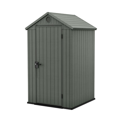 6 x 4 ft Outdoor Garden Storage Shed with Double Doors, Floor & Ventilation