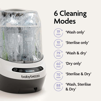 Automatic Baby Bottle Washer, Steriliser & Dryer for Bottles and Accessories