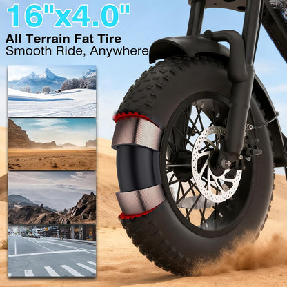 Electric Bike for Adults, 48V 13.5Ah Removable Battery, 250W Brushless Motor E-Bike with LCD Display