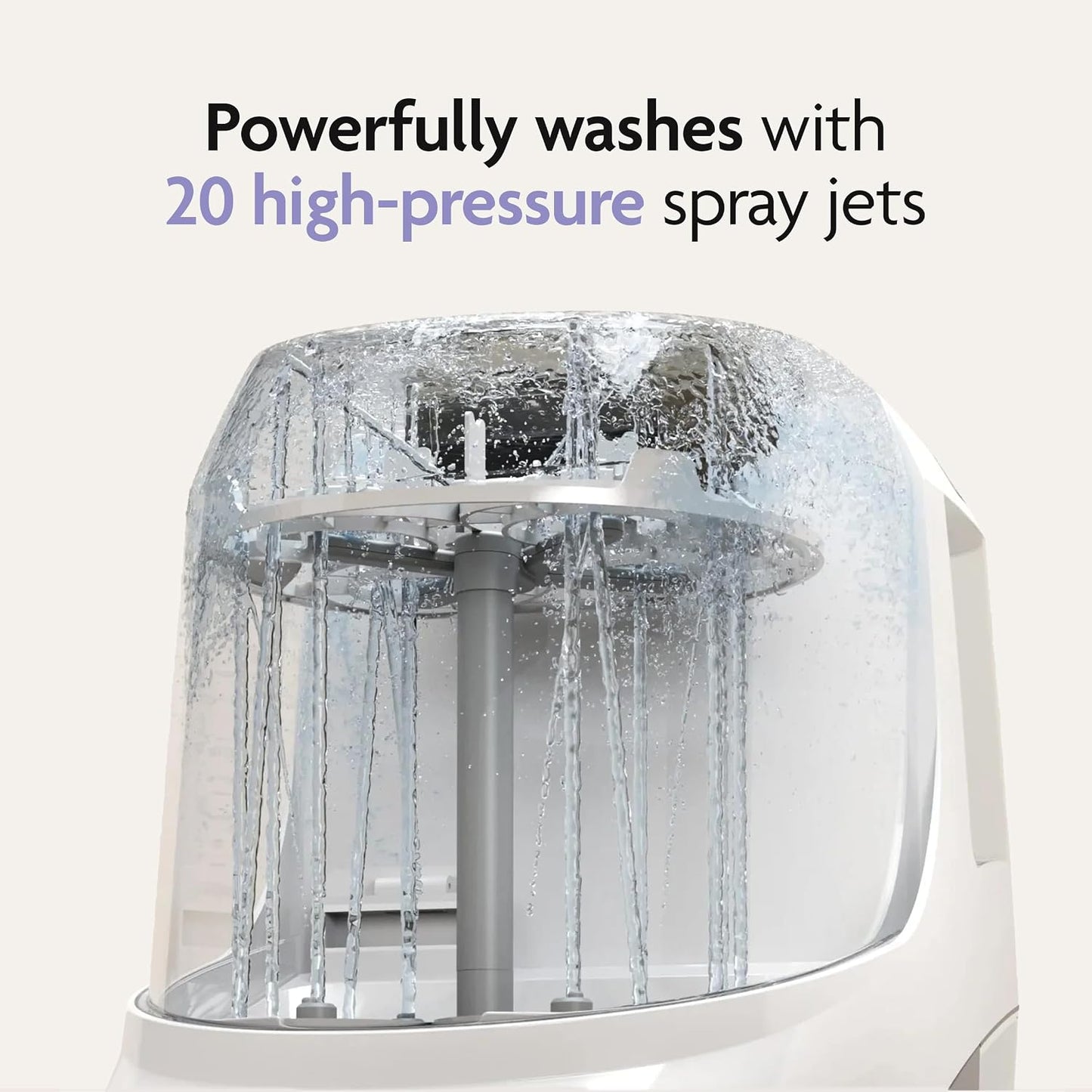 Automatic Baby Bottle Washer, Steriliser & Dryer for Bottles and Accessories
