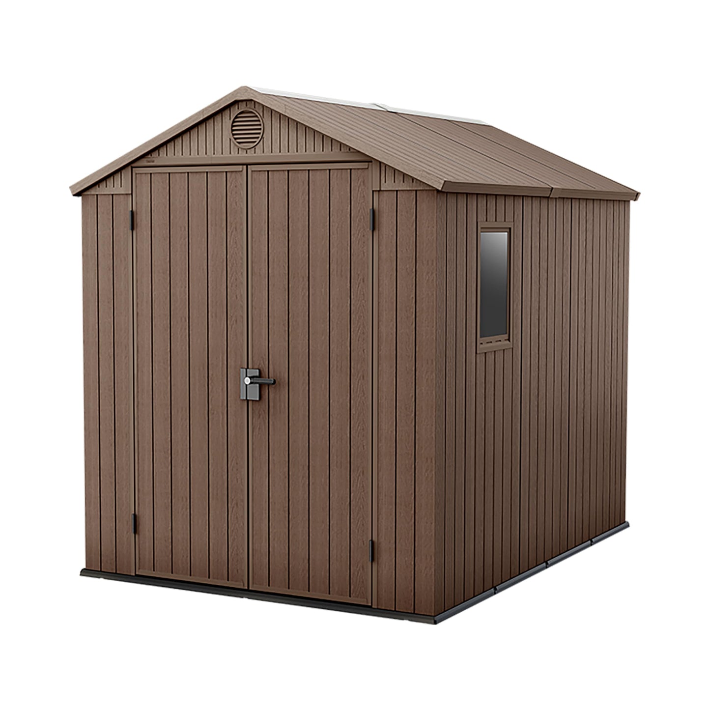 6 x 4 ft Outdoor Garden Storage Shed with Double Doors, Floor & Ventilation