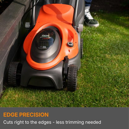 18V Cordless Lawn Mower with Battery, Charger & 30L Grass Collection Box
