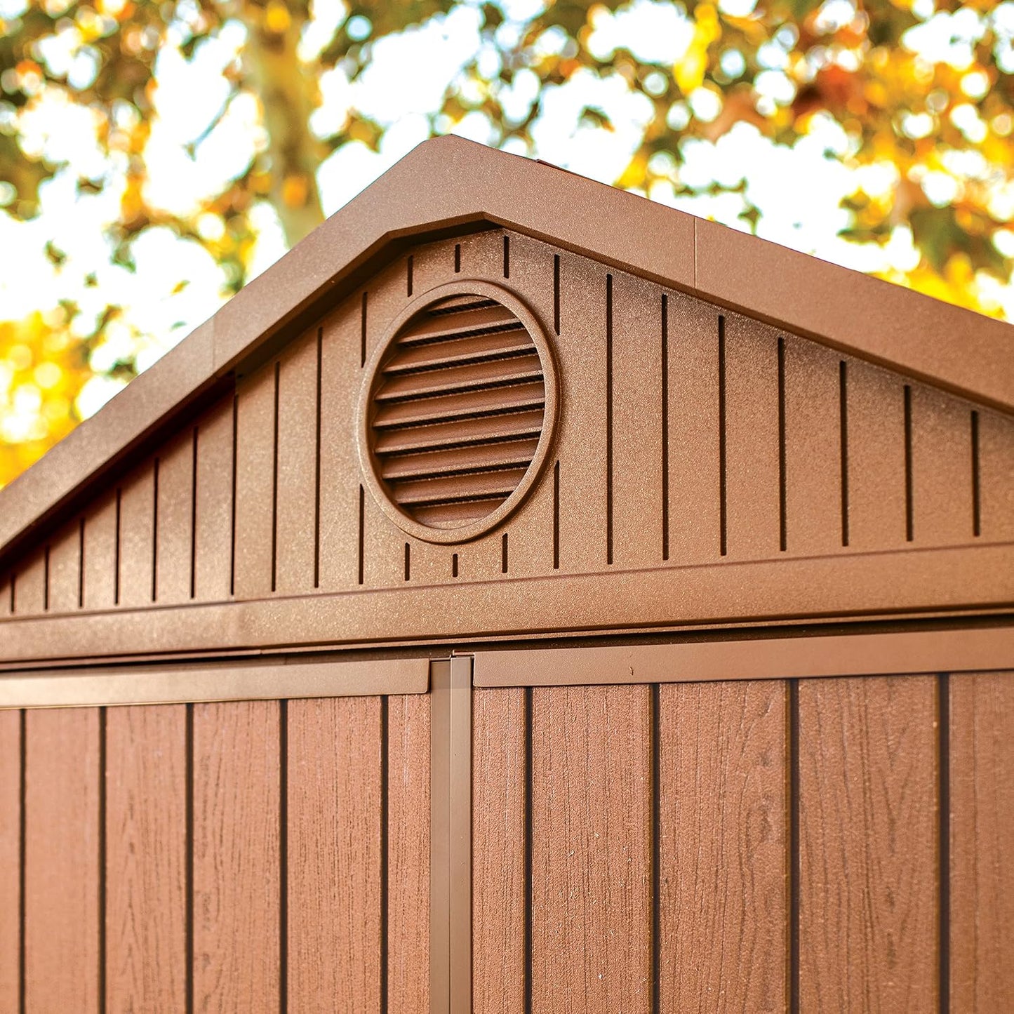 6 x 4 ft Outdoor Garden Storage Shed with Double Doors, Floor & Ventilation