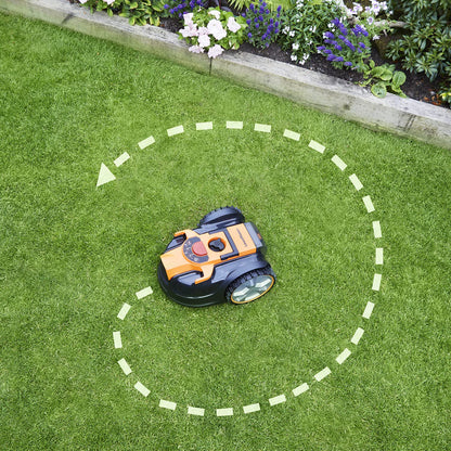 Cordless Robot Lawn Mower with Smart Sensors & Boundary-Free Operation
