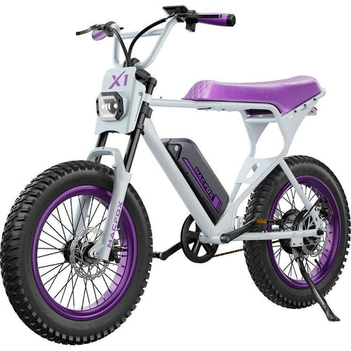 Macfox X1S x Bs.zay Electric Bike 500W Fat Tire E-Bike with 48V Battery