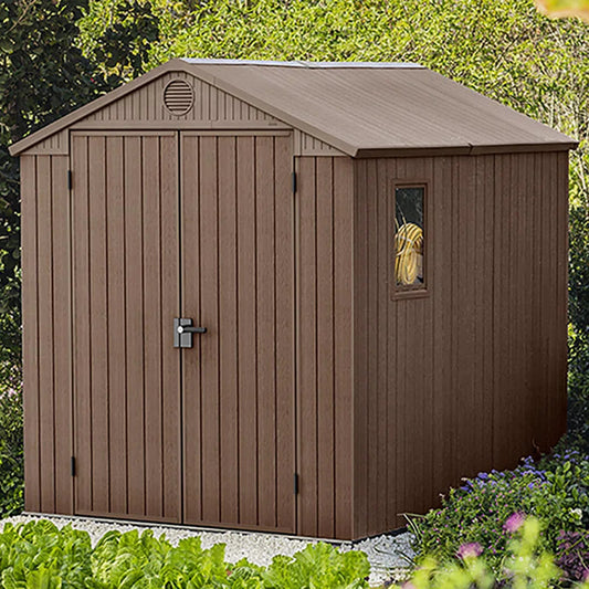 Darwin 6 Ft. W X 8 Ft. D Apex Outdoor Garden Shed